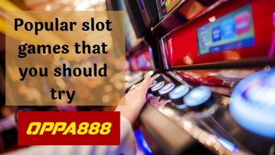 Popular slot games that you should try