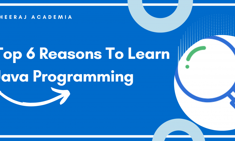 Top 6 Reasons To Learn Java Programming
