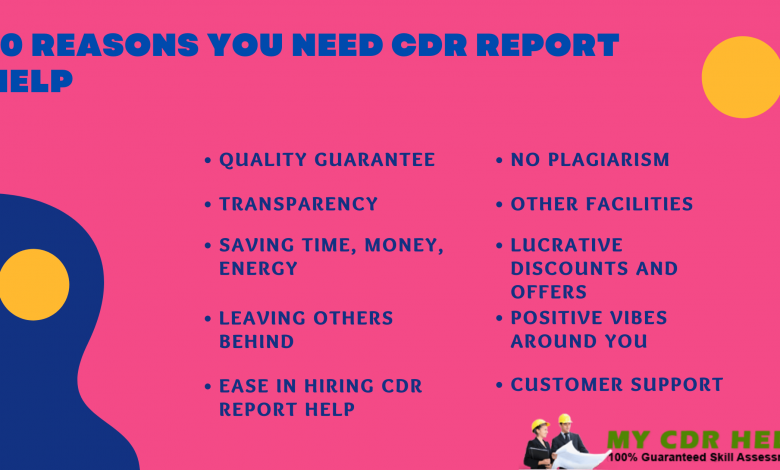 CDR Report Help