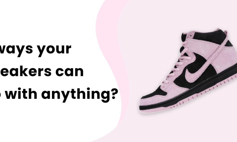 7 ways your sneakers can go with anything