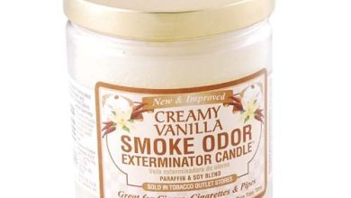 Odor Exterminator Candle Creamy Vanilla