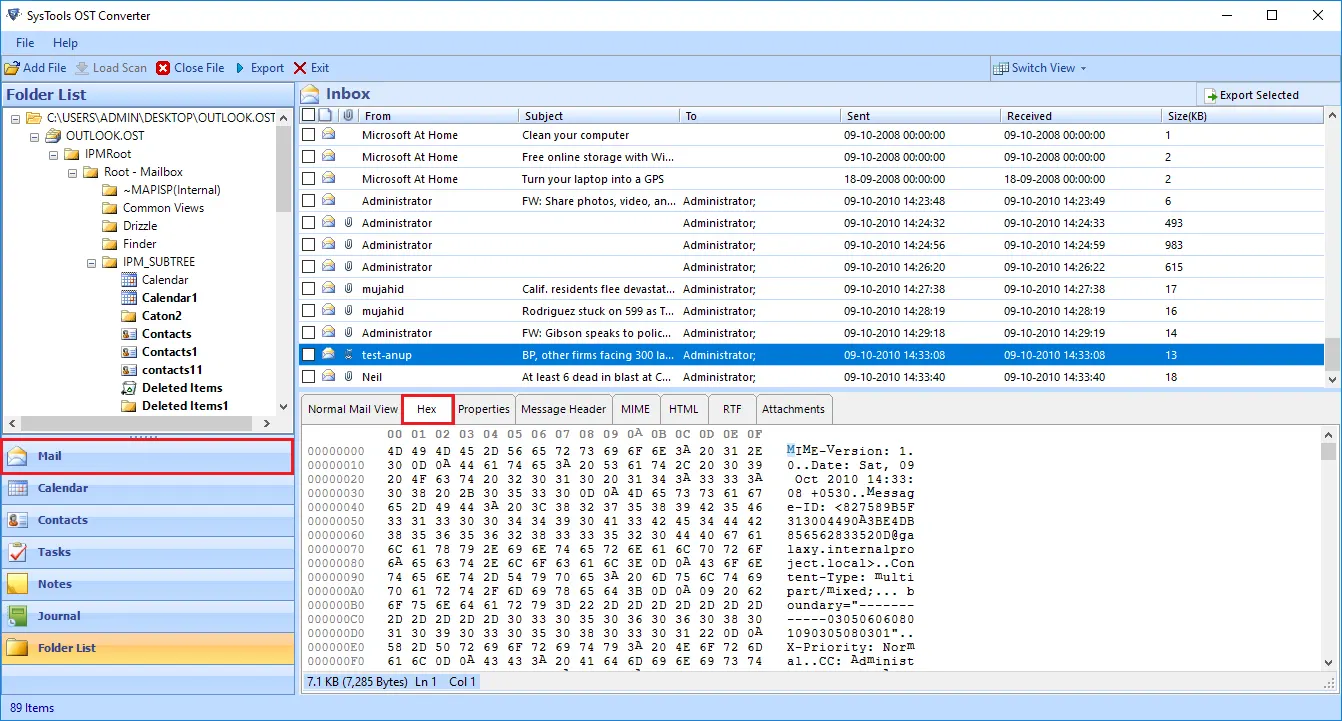 How to Convert OST File into PST