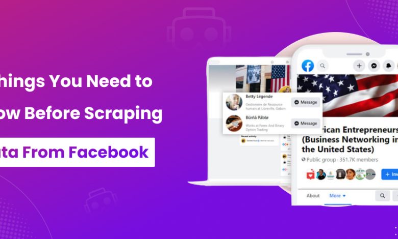 social media data scraping