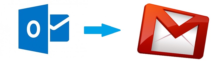 open outlook emails in Gmail account