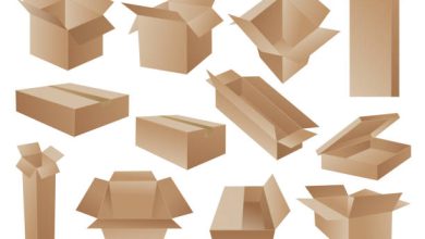 shipping boxes