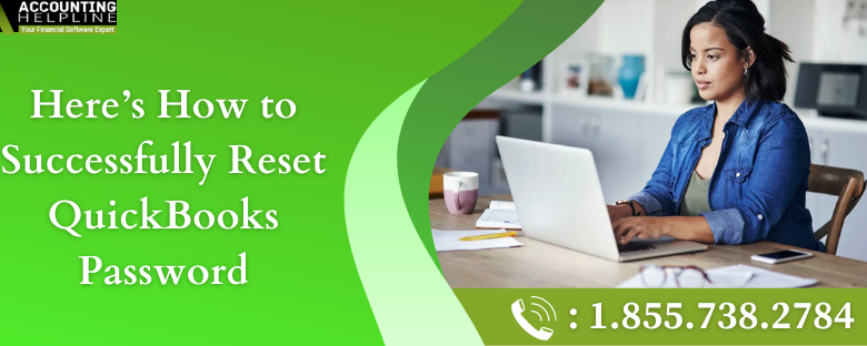 Reset QuickBooks Password