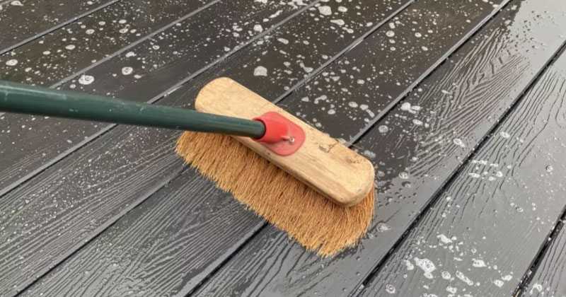 Consider these things before cleaning your composite decking 