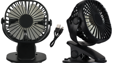 eurolux rechargeable fan