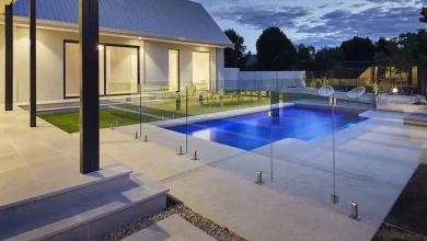 glass pool fences